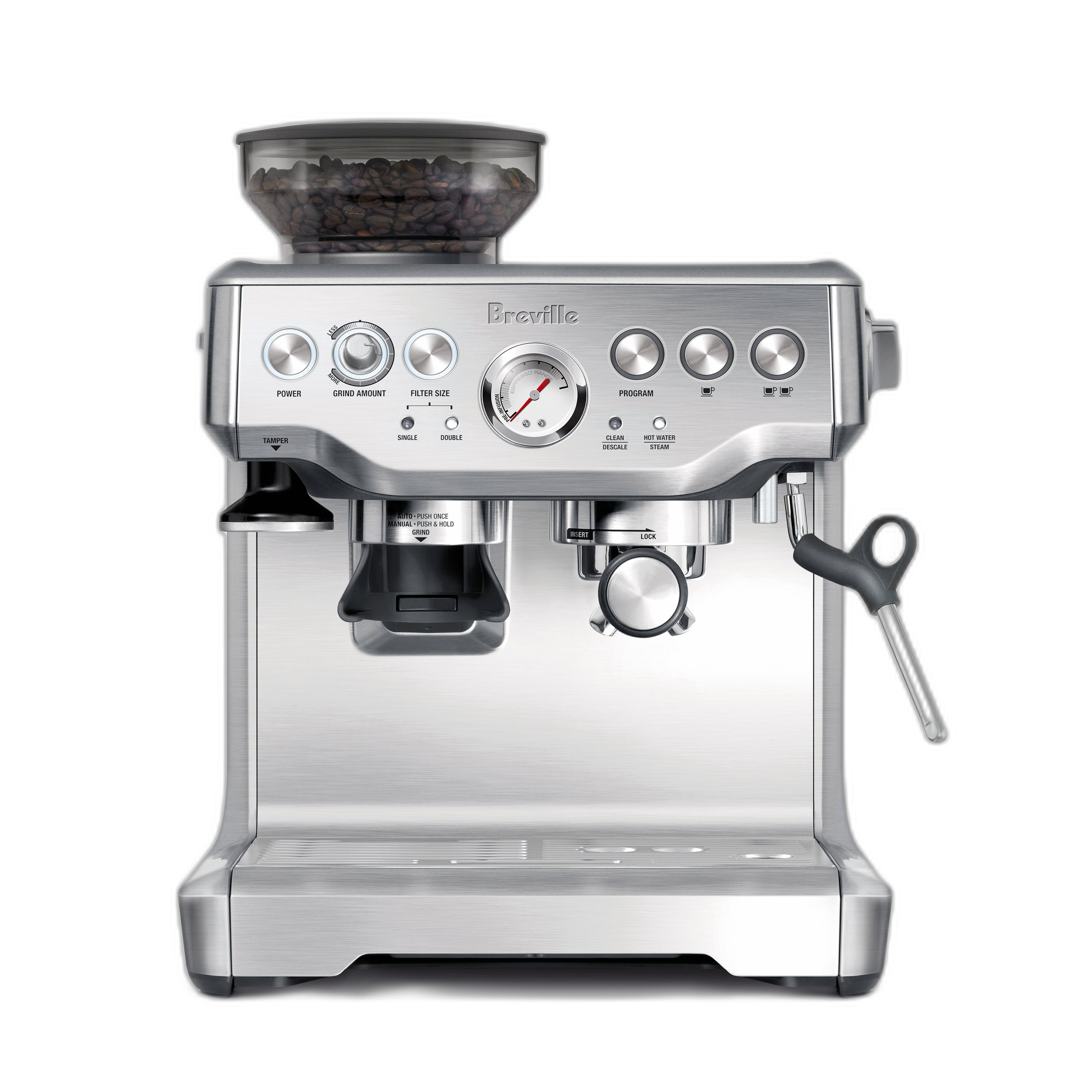 Machine espresso Breville the Barista Express™ - fond transparent