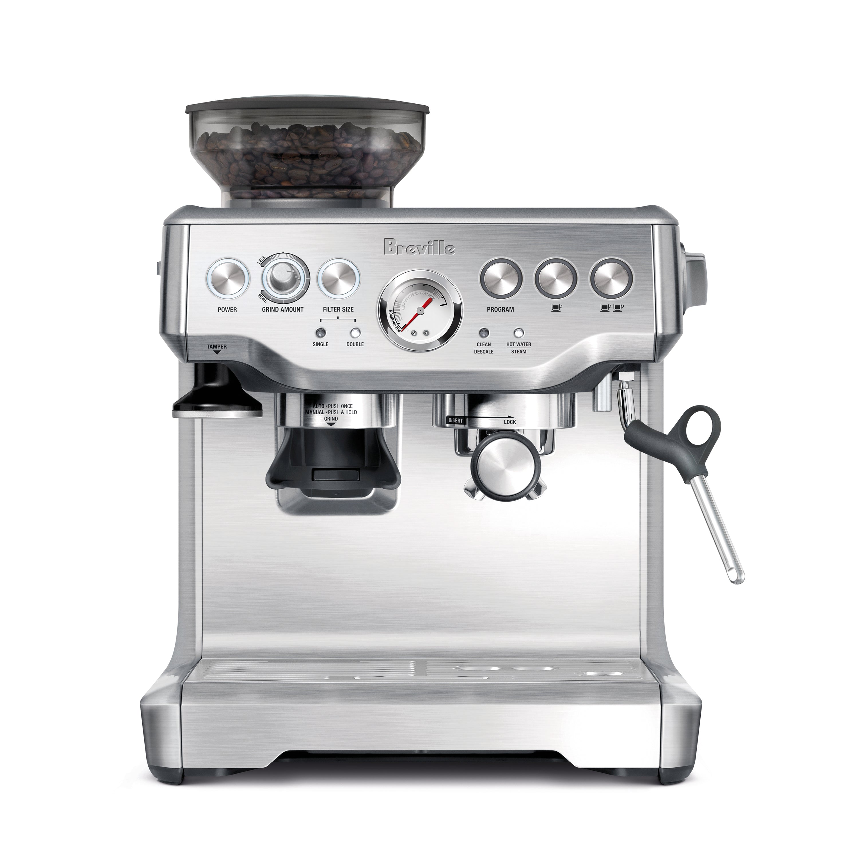 Breville エスプレッソマシン シルバー Breville espresso machine the Barista Express™