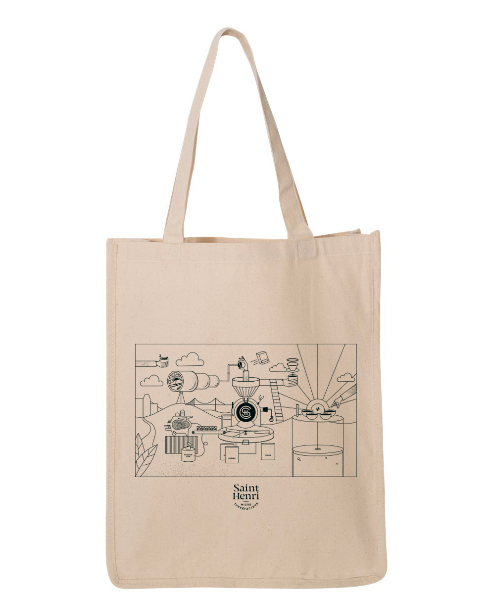 Tote bag Café Saint-Henri