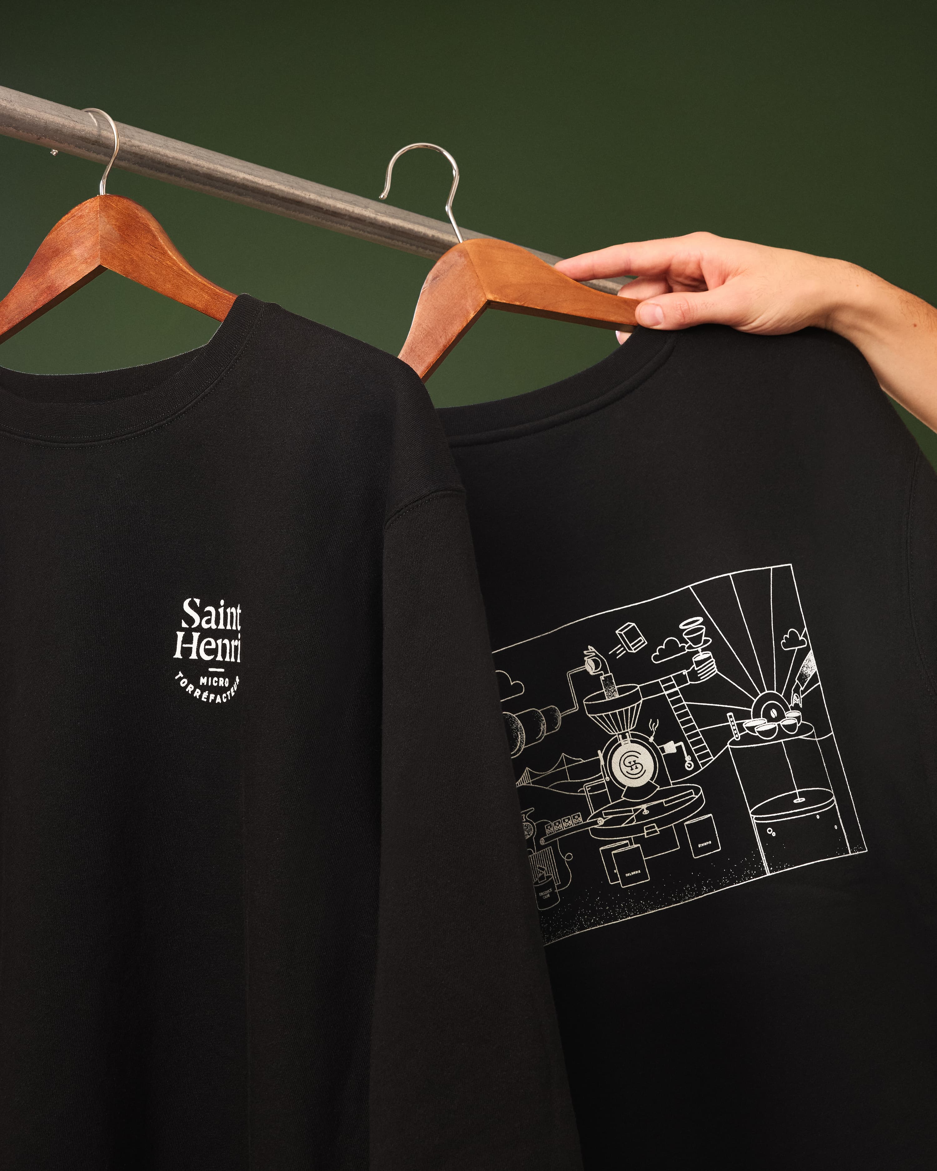 Saint-Henri x Baltic Club Crewneck