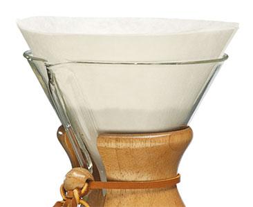 Filtres chemex blanchis (100)
