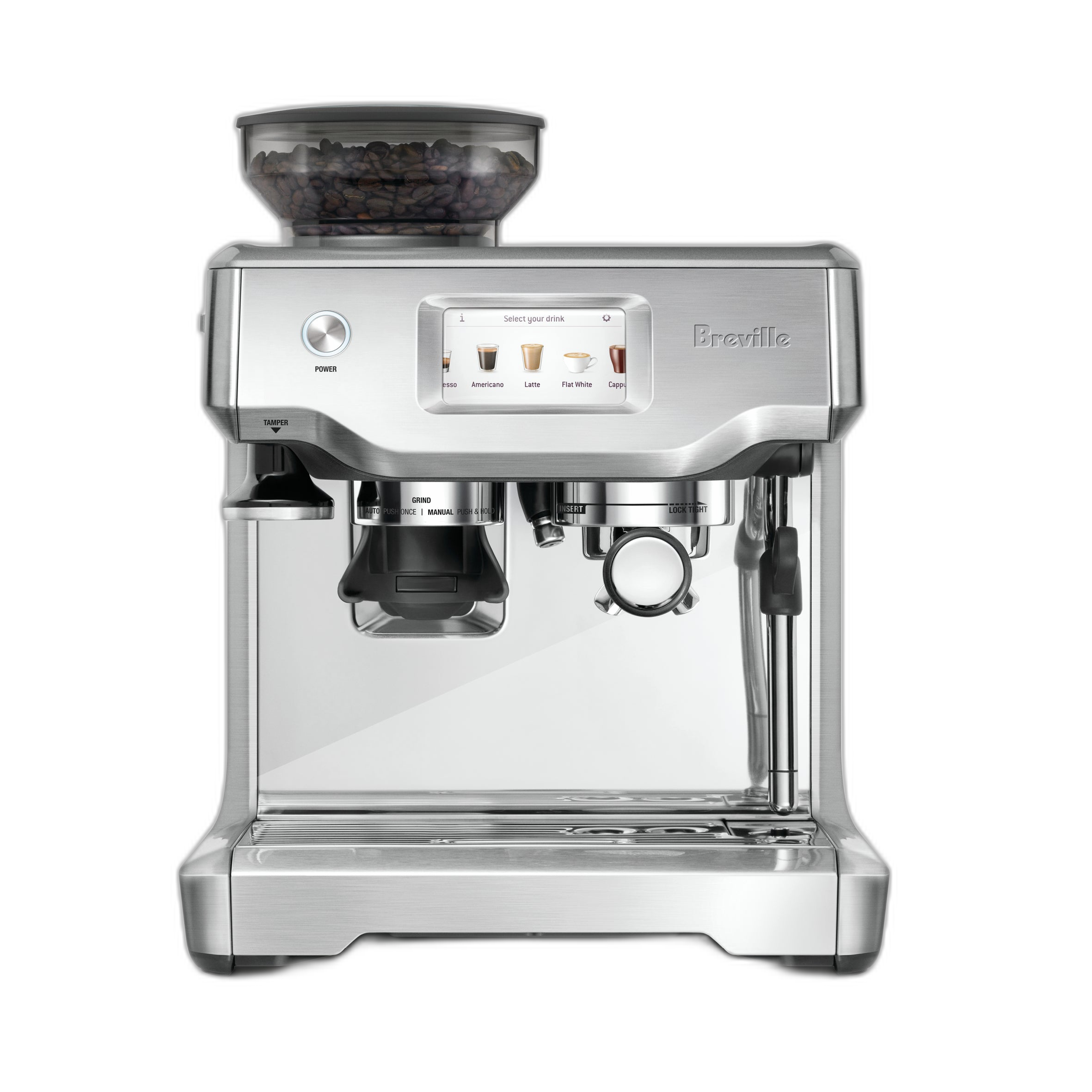 Machine espresso Breville the Barista Touch™ - fond transparent