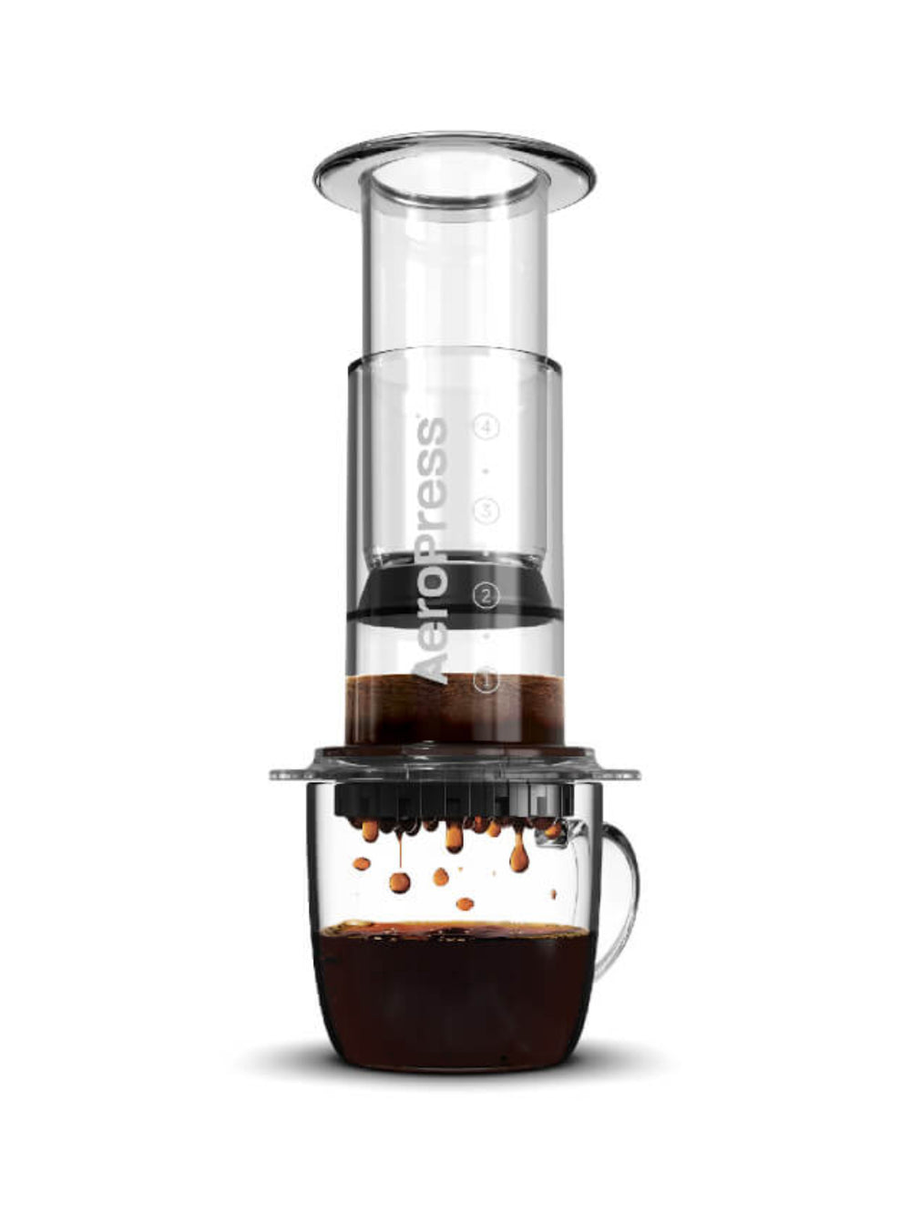 AeroPress Clear Coffee Maker Transparent