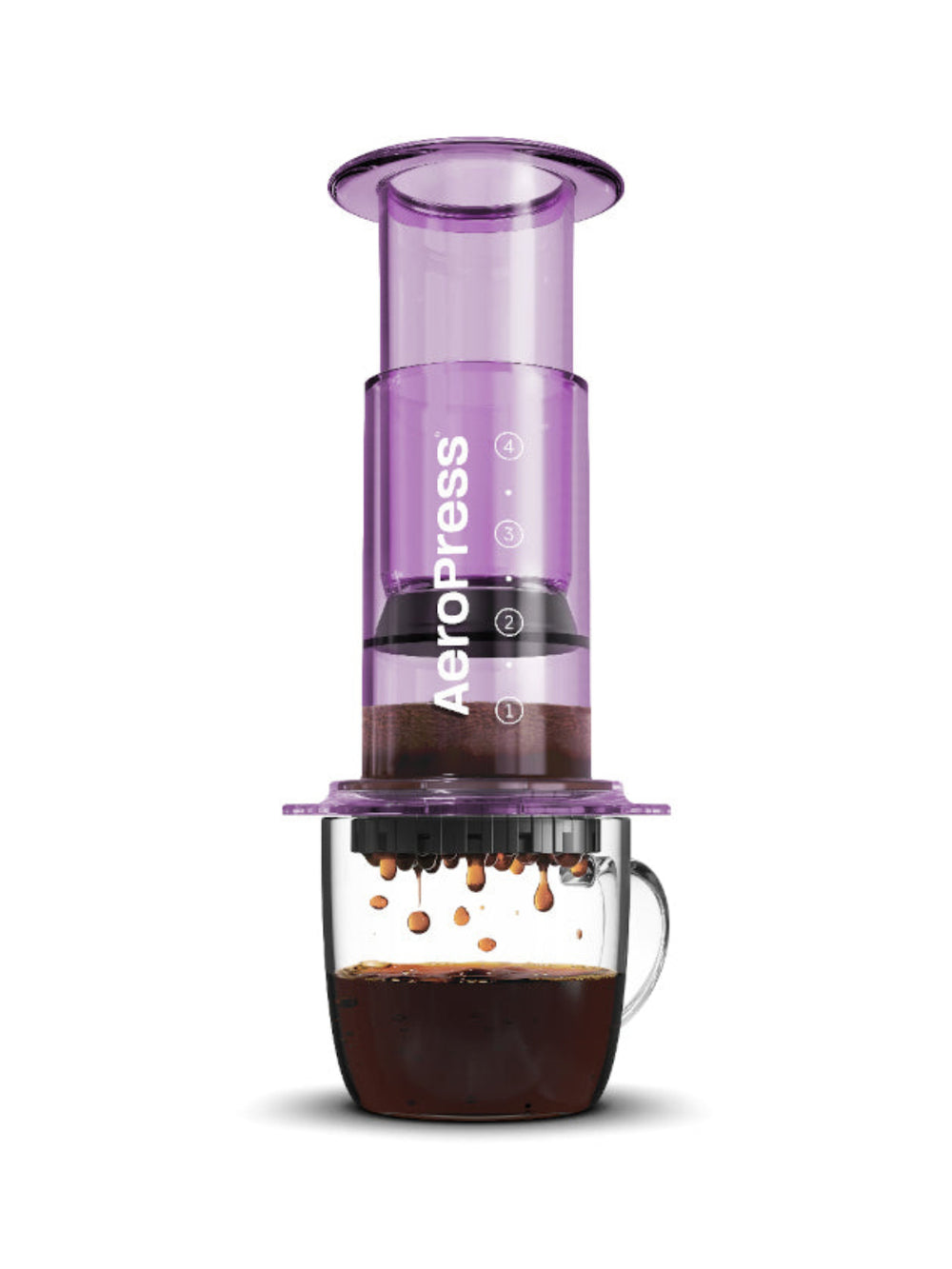 AeroPress Clear Coffee Maker Transparent