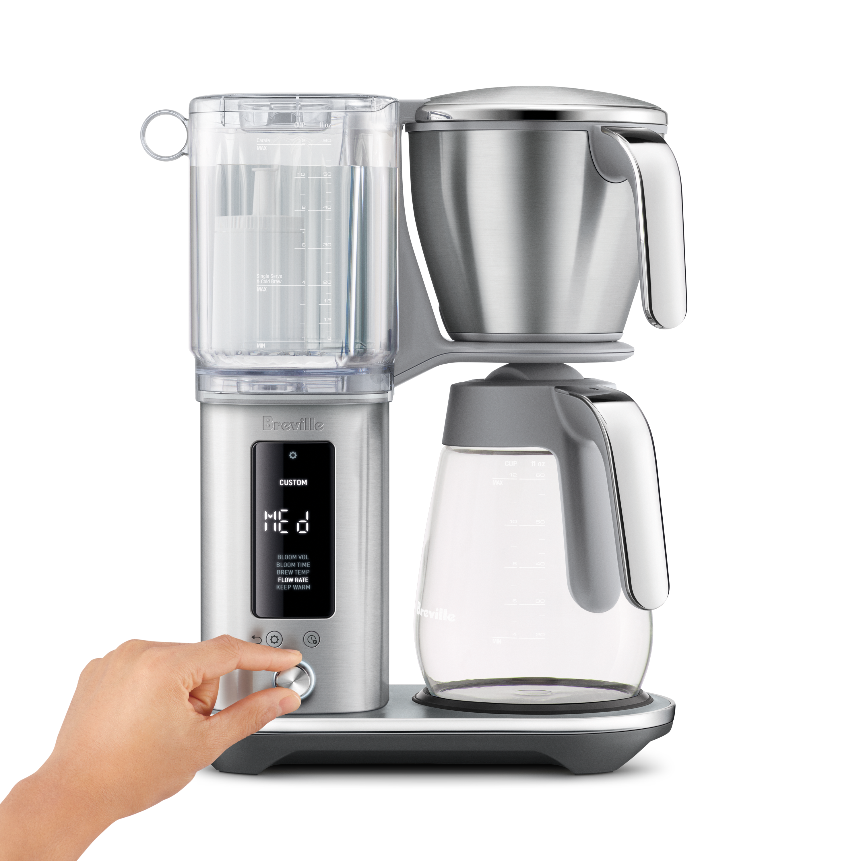 Machine café filtre Breville the Luxe Brewer™ Glass