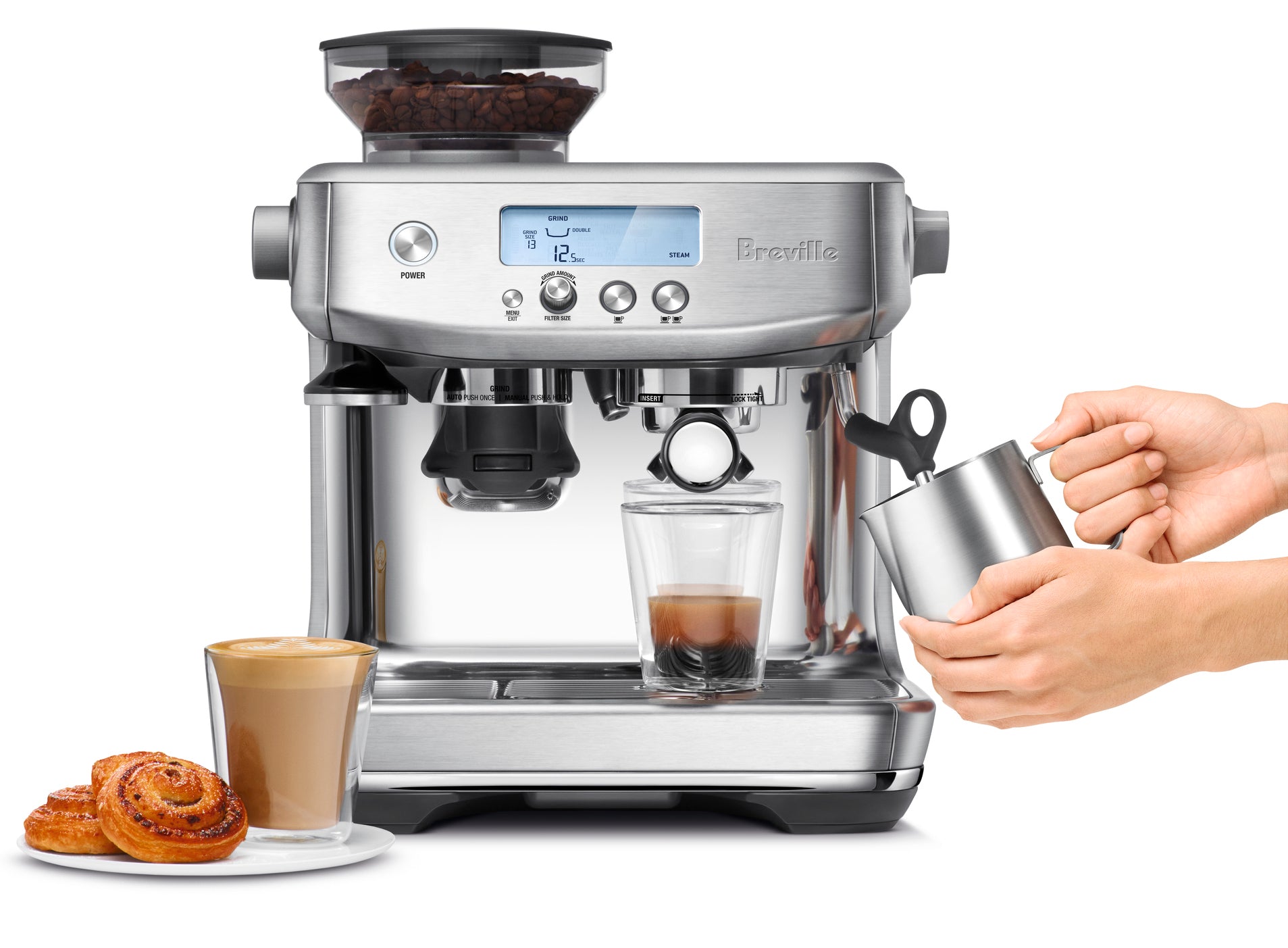 Breville espresso machine the Barista Pro