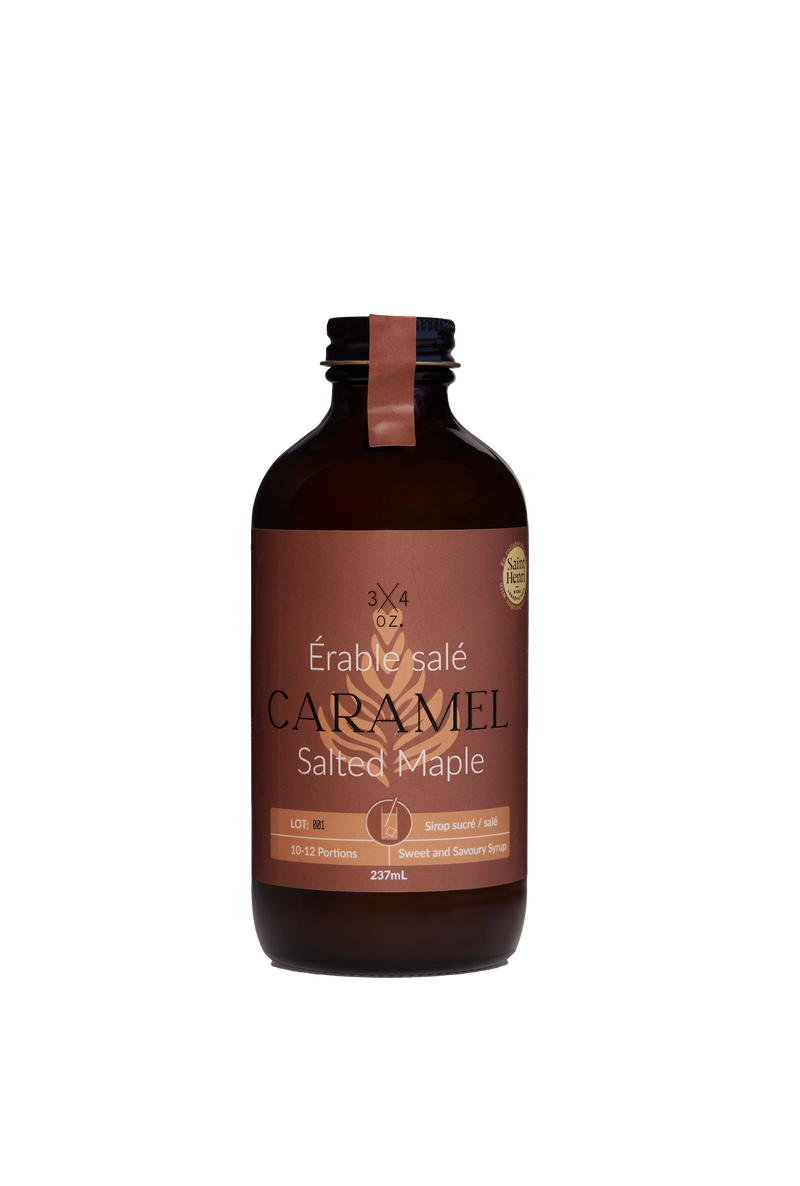 Sirop à café - Caramel Salé à l'Érable