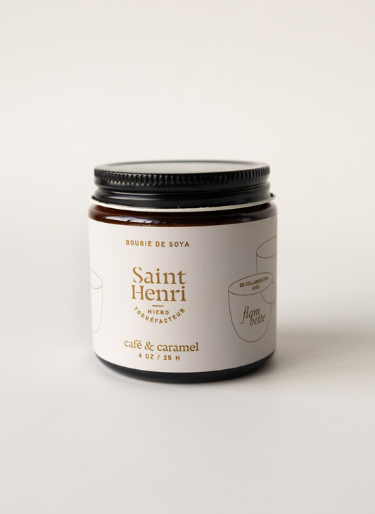 Paille réutilisable dorée – Café Saint-Henri