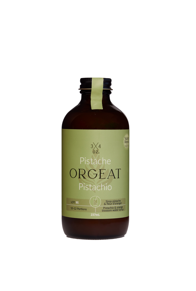 Sirop à café - Pistache & Fleurs d'Oranger