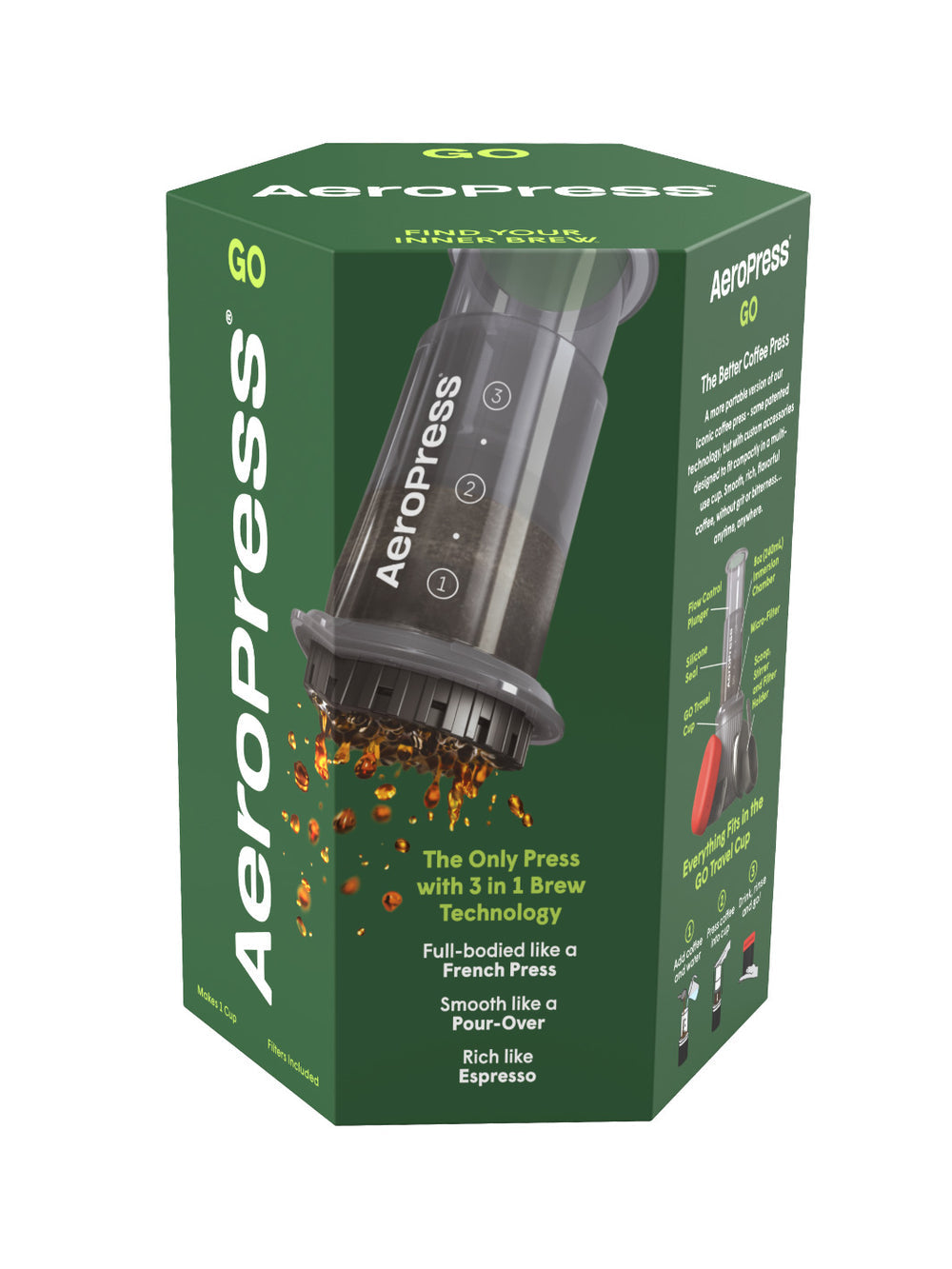 AeroPress Go Coffee Maker 1 Unit